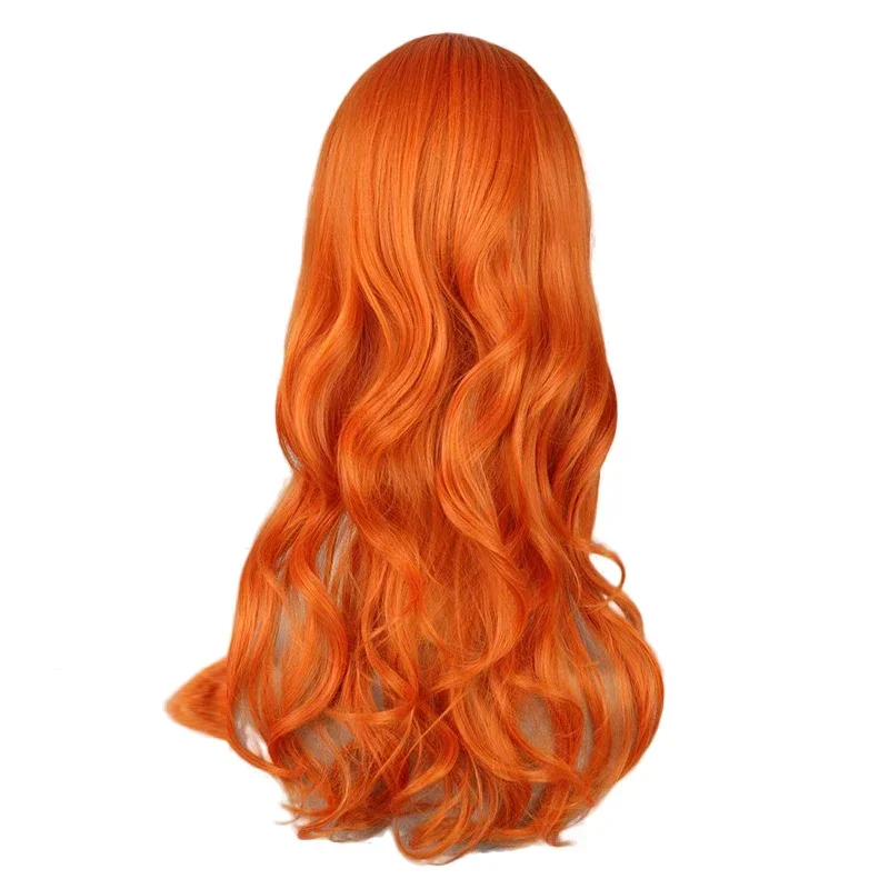 2026  Anime Nami Cosplay Wig 2 - Anime Cosplay Orange Hair 评论和价格