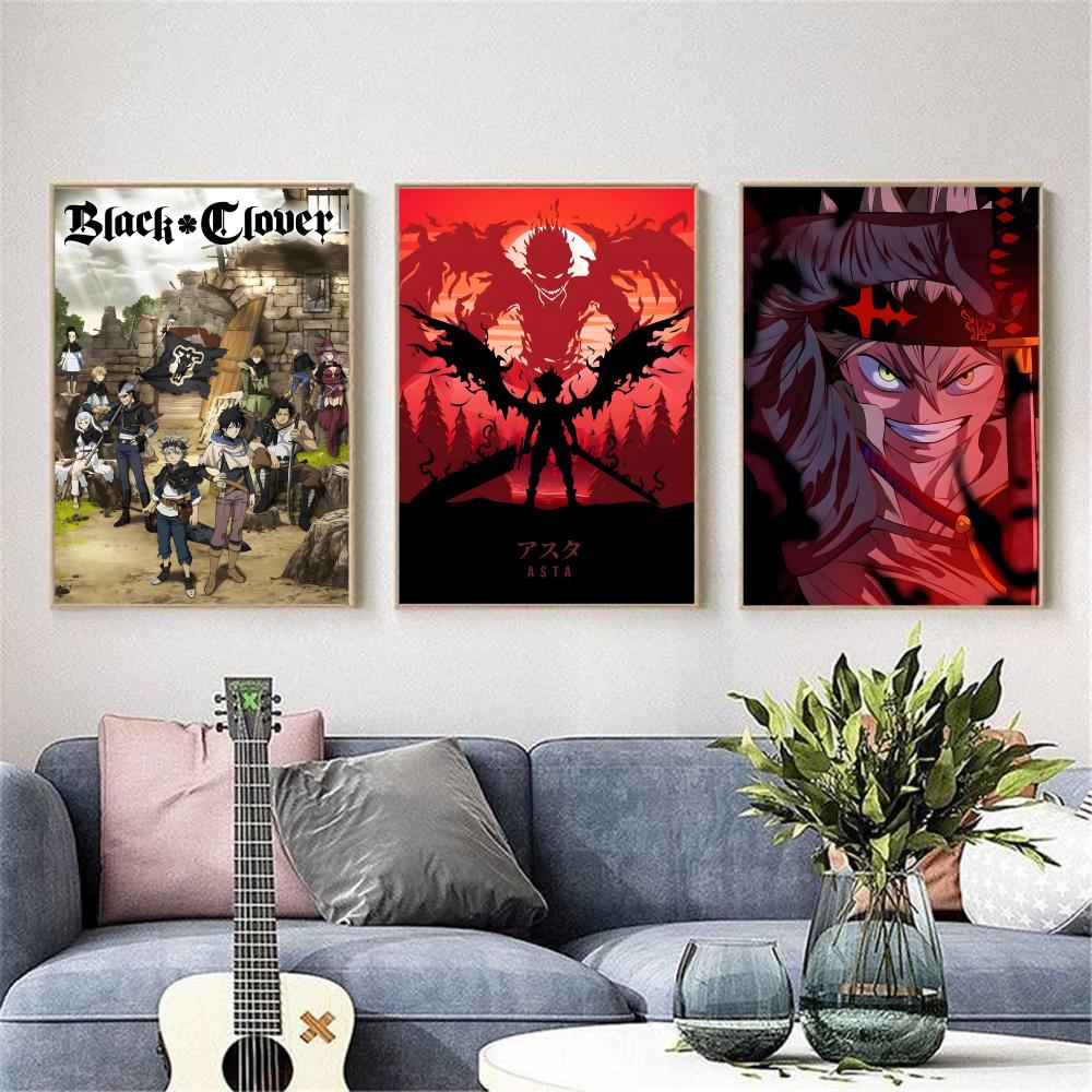 Anime B-Black Clover Poster Po - Black Clover Grimoire 评论和价格