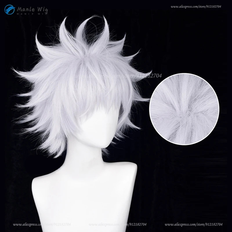 Type 2 /Silver White Zoldyck C - Cosplay Anime Killua Zoldyck 评论和价格