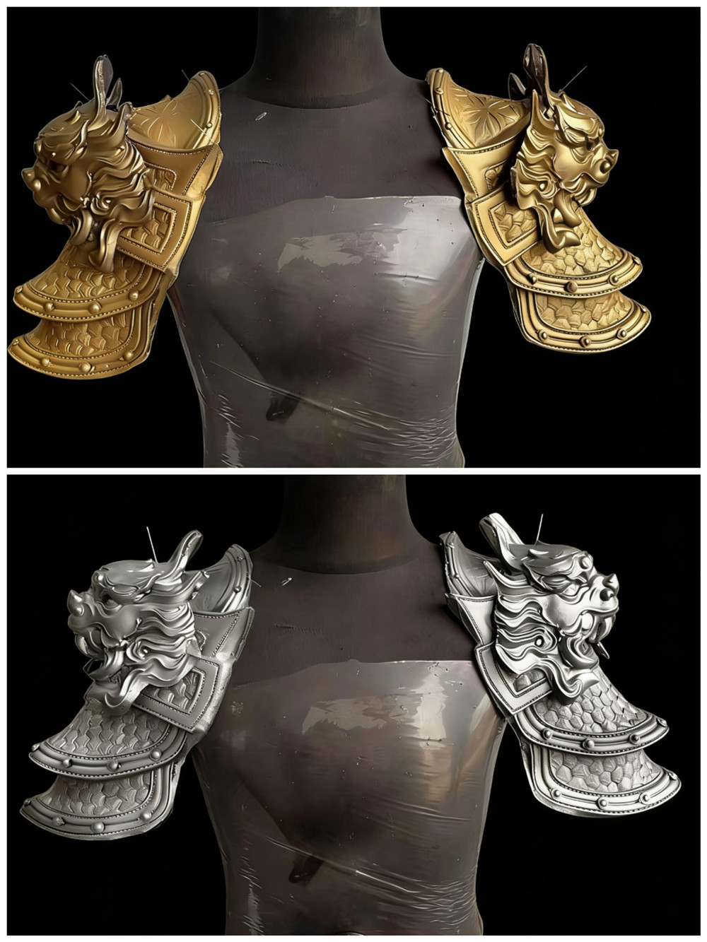 Anime Cosplay Vintage Shoulder - Anime Cosplay Armor 评论和价格