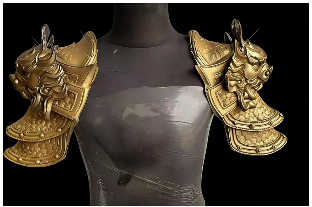 Anime Cosplay Vintage Shoulder - Anime Cosplay Armor 评论和价格
